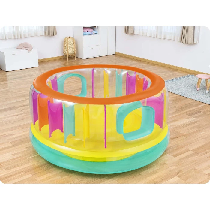 Батут надувной Bestway 52262 разноцветный.