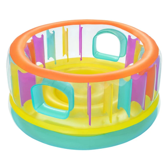 Батут надувной Bestway 52262 разноцветный.