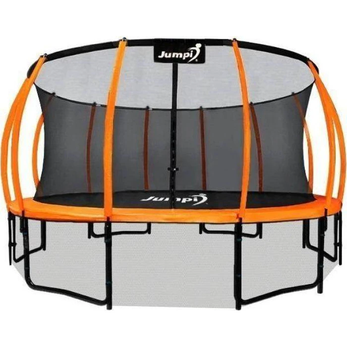 Батут Jumpi Maxy Comfort Plus с внутренней сеткой 14,5 фута 435 см оранжевый