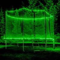 Батут THUNDER OUTSIDE PRO с наружной сеткой 6 футов 183 см черно-розовый