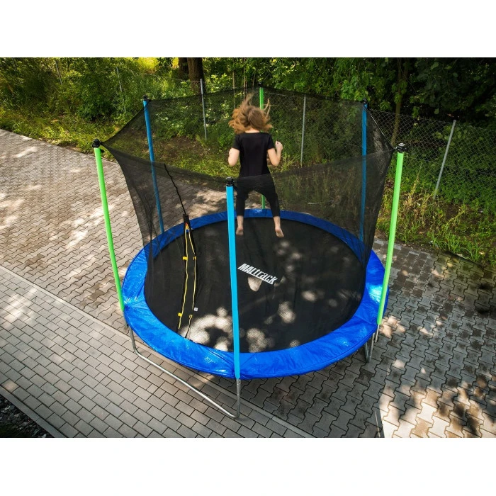 Батут MalTrack 102706 с внутренней сеткой 10 футов 315 см сине-зеленый