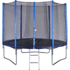 Батут Fun Tramp с наружной сеткой 10 футов 305 см черно-синий