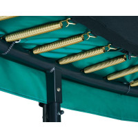 Батут Salta First Class з внутрішньою сіткою 8 футів 251 см чорно-зелений