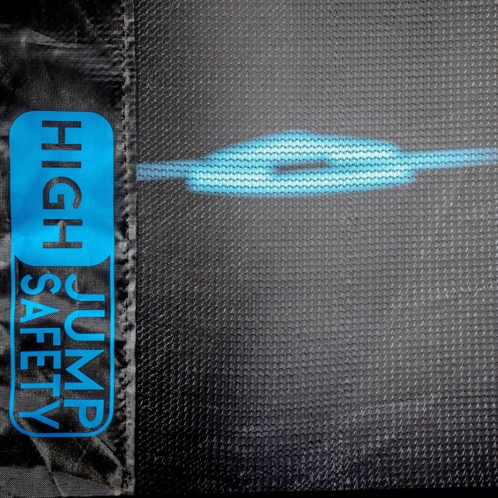 Батут THUNDER INSIDE ULTRA с внутренней сеткой 8 футов 255 см черно-голубой