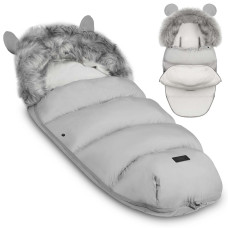 Конверт Elmi Ricokids для коляски и санок серый