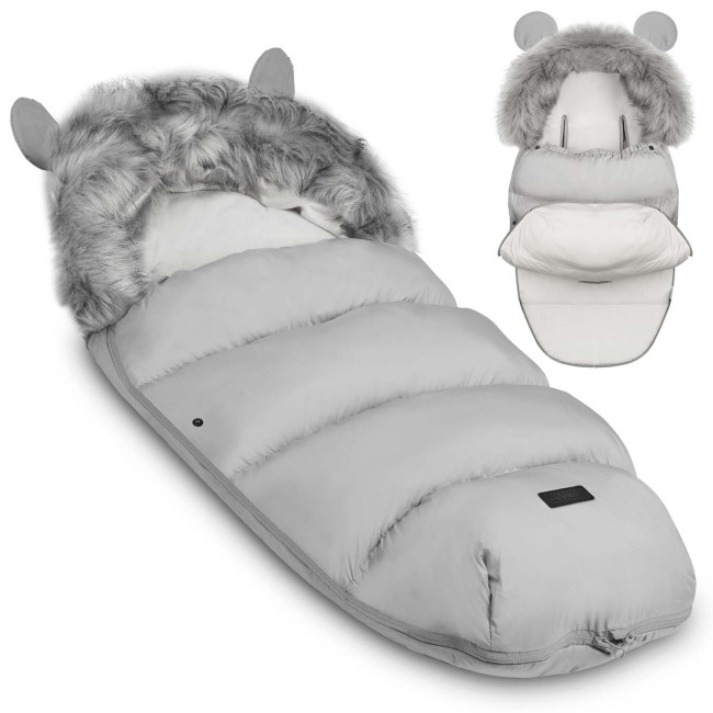 Конверт Elmi Ricokids для коляски и санок серый