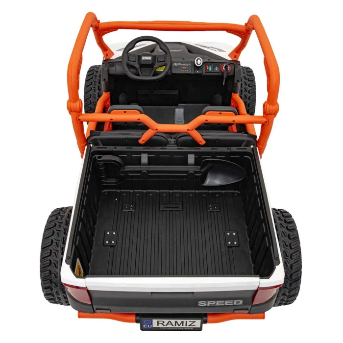 Детский аккумуляторный автомобиль фермерский UTV Racing White