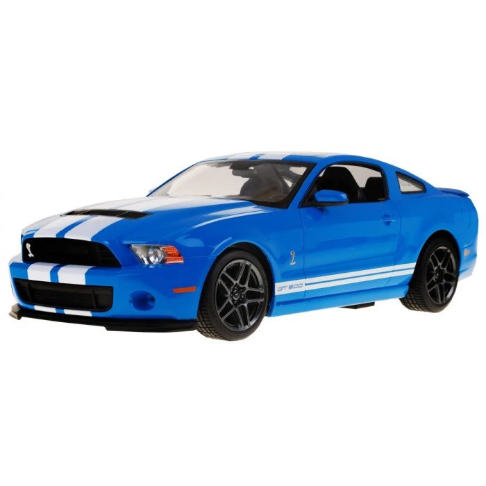 Авто на дистанционном управлении+пульт Ford Shelby Mustang GT500 blue RASTAR модель 1:14