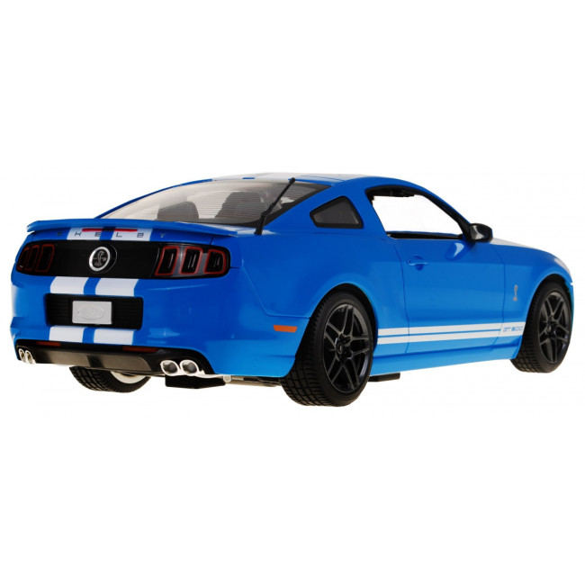 Авто на дистанционном управлении+пульт Ford Shelby Mustang GT500 blue RASTAR модель 1:14