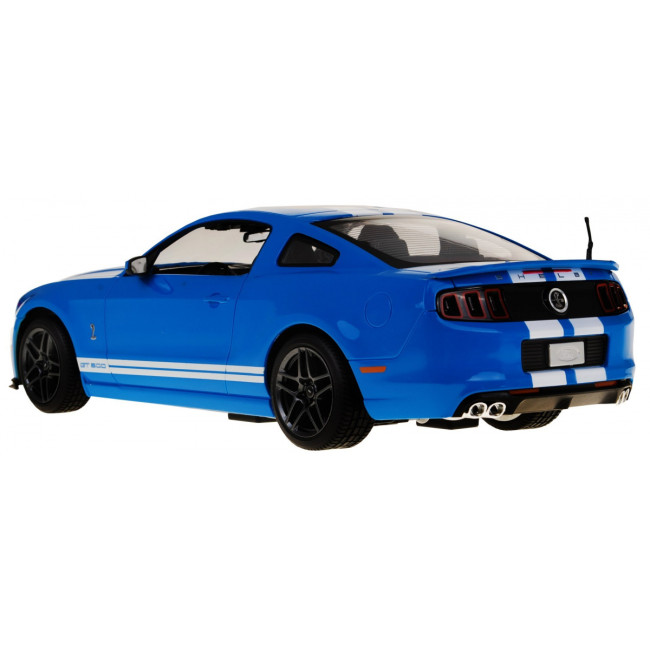 Авто на дистанционном управлении+пульт Ford Shelby Mustang GT500 blue RASTAR модель 1:14