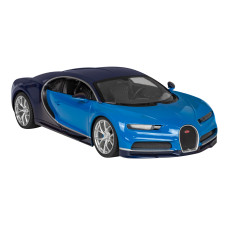 Bugatti Chiron blue RASTAR модель 1:14 Автомобиль на дистанционном управлении + светодиодные фары + пульт 2,4 ГГц