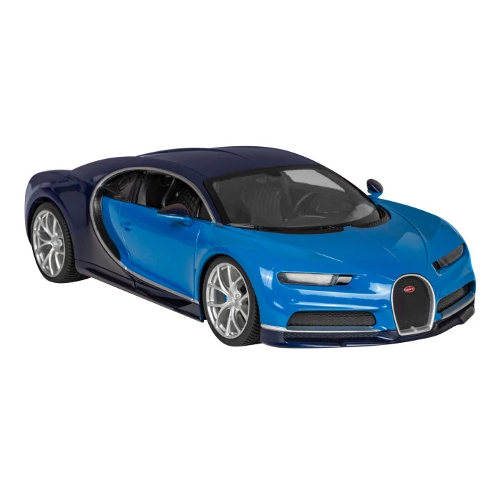 Bugatti Chiron blue RASTAR модель 1:14 Автомобиль на дистанционном управлении + светодиодные фары + пульт 2,4 ГГц
