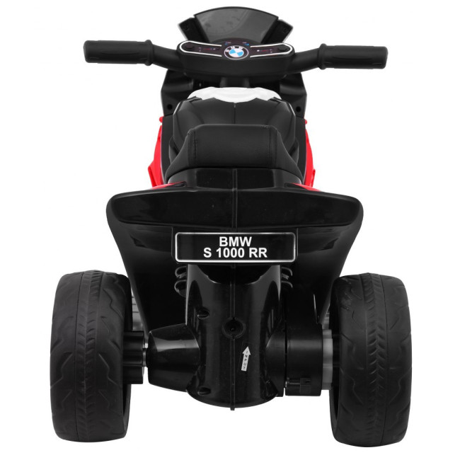 Акумуляторний мотоцикл BMW S1000 RR Mini дитячий Червоний + 3 колеса + Звук + LED