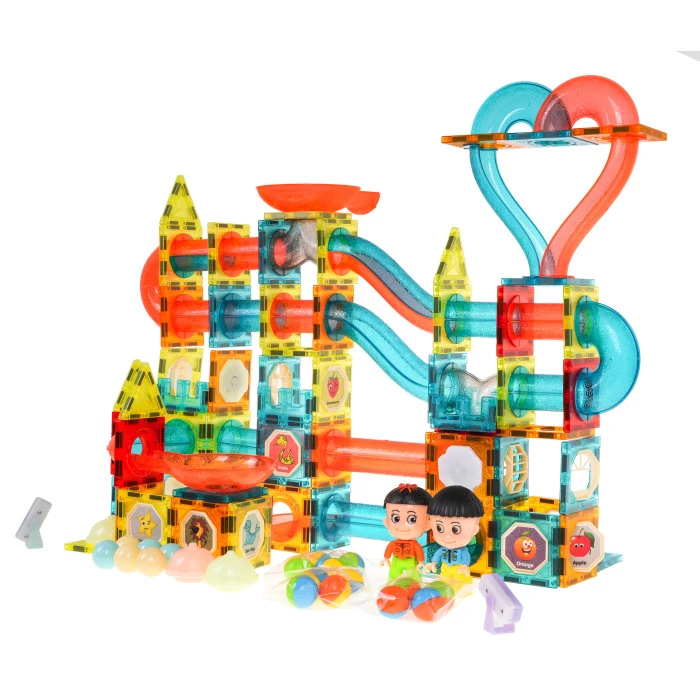 Набор магнитного конструктора из 202 элементов