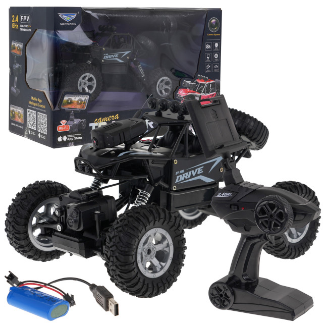 Машинка вездехода Crawler Rover с камерой 1:14