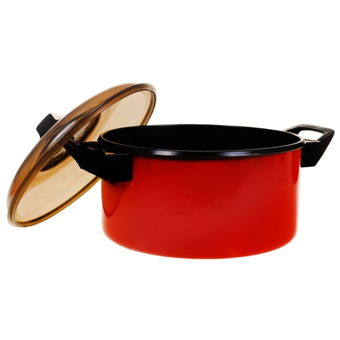 Детский набор Red Chef 3+ Кастрюли + Кухонная утварь + Бутафорская еда 22 шт.