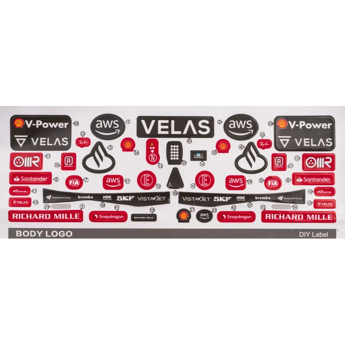 Ferrari F1 75 красный RASTAR модель 1:12 Гоночный автомобиль на дистанционном управлении + пульт 2,4 ГГц + наклейки