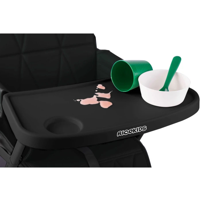Стульчик для кормления Ricokids Nuco черный