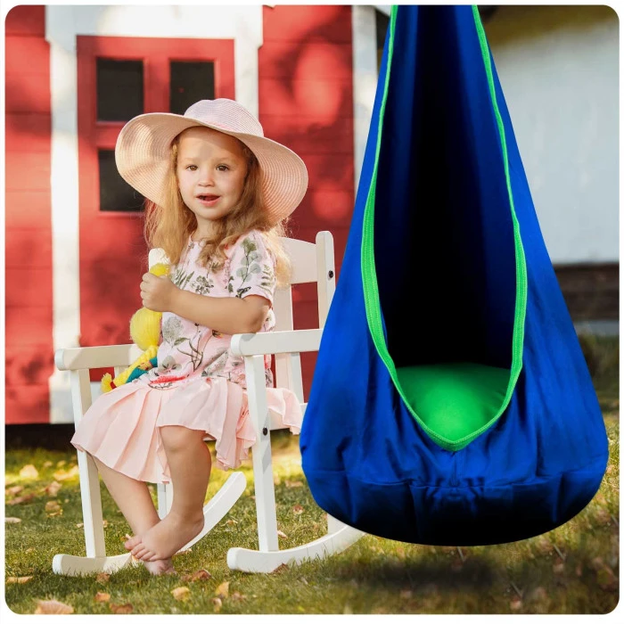 Кресло-кокон подвесной Neo-Sport, синее