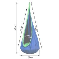 Кресло-кокон подвесной Neo-Sport, синее