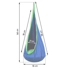 Кресло-кокон подвесной Neo-Sport, синее