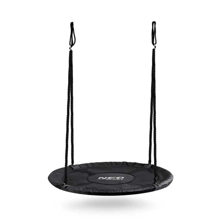 Гойдалка Neo-Sport NS-103 Гніздо лелеки 120 см, чорна