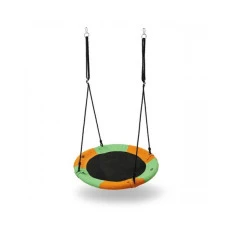 Гойдалка-гніздо кругла NB5003 NILS CAMP 3 - помаранчево-зелена