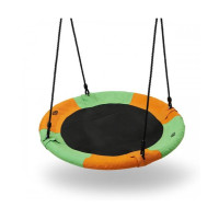 Качели-гнездо круглые NB5003 NILS CAMP 3 - оранжево-зеленая