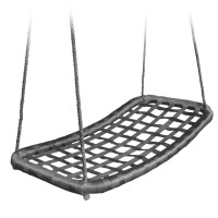 Качели для детей MASTER, 110 x 55 см - серая