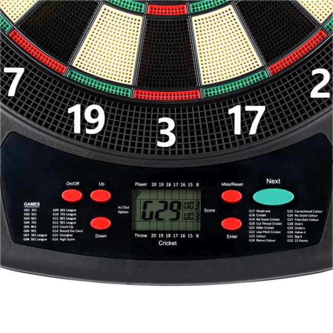 Дартс електронний NILS FUN TDE03 - 33,5 см