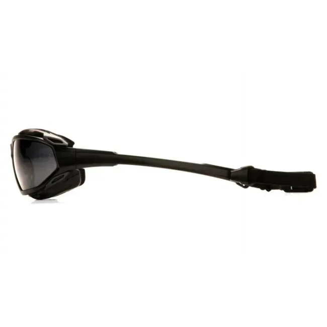 Окуляри захисні з ущільнювачем Pyramex Highlander-PLUS Anti-Fog, сірі