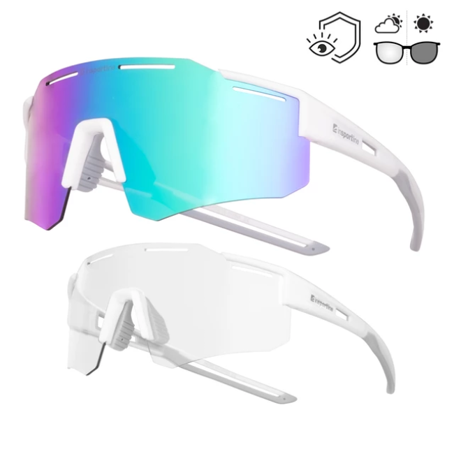 Поляризационные и фотохромные очки inSPORTline Molineto white