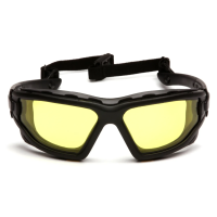 Очки защитные с уплотнителем Pyramex i-Force Slim Anti-Fog, желтые