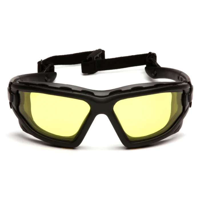 Окуляри захисні з ущільнювачем Pyramex i-Force Slim Anti-Fog, жовті