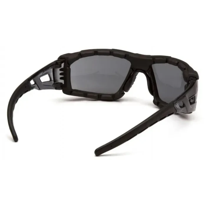 Окуляри захисні з ущільнювачем Pyramex Fyxate Super Anti-Fog H2MAX, сірі