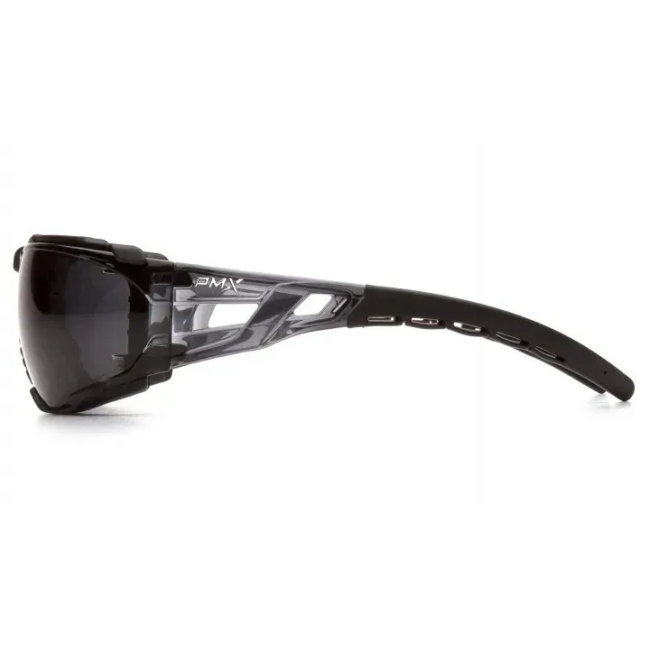 Окуляри захисні з ущільнювачем Pyramex Fyxate Super Anti-Fog H2MAX, сірі