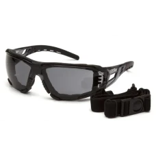 Очки защитные с уплотнителем Pyramex Fyxate Super Anti-Fog H2MAX, серые