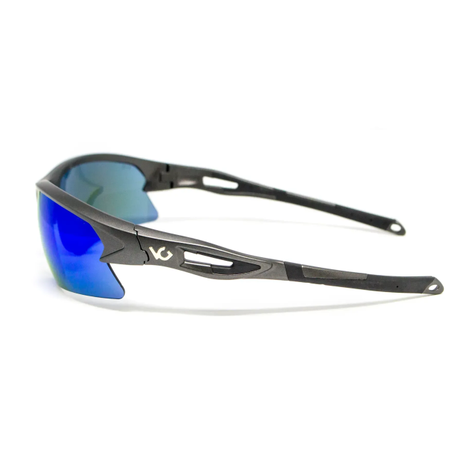 Окуляри захисні Venture Gear MontEagle GunMetal Anti-Fog, сині