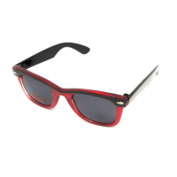 Окуляри захисні Swag Hipster-4 Red, сірі