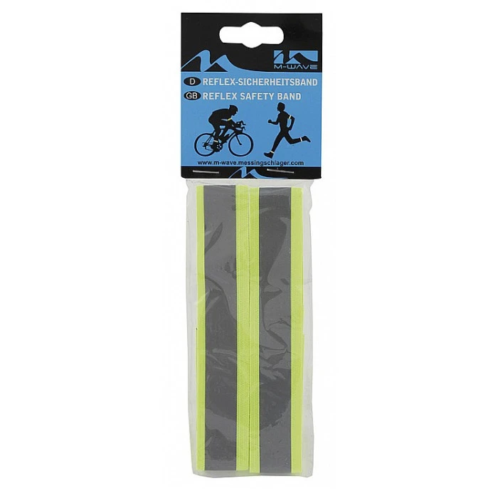 Светоотражающая полоска на липучке M-Wave Reflective Arm/Leg Bands – 2 шт.