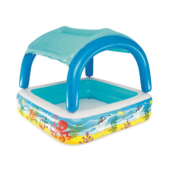 Басейн надувний дитячий Bestway 52192 140x140x114 см