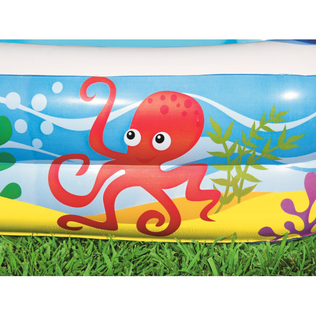 Бассейн надувной детский Bestway 52192 140x140x114 см