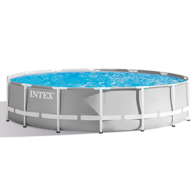 Басейн каркасний 12в1 INTEX 26720, 427 x 107 см, сірий