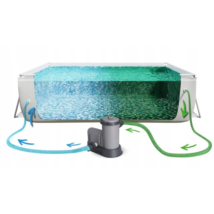 Бассейн каркасный 12в1 Bestway 56716N 549 х 274 х 122 см