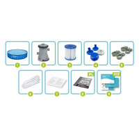 Басейн каркасний 7в1 Bestway 56681, 366 x 76 см