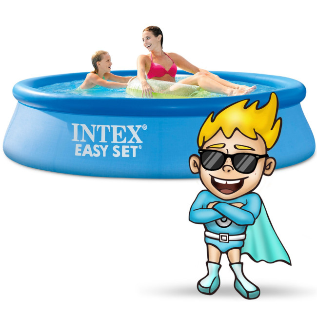 Басейн надувний 18в1 INTEX 28108, 244 x 61 см
