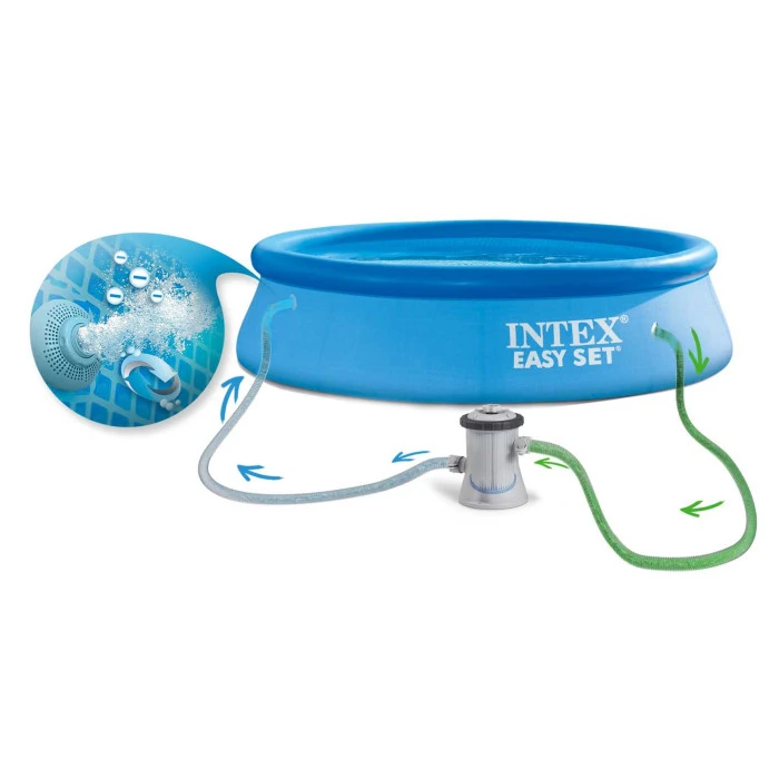 Басейн надувний 18в1 INTEX 28108, 244 x 61 см