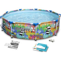Басейн каркасний 4в1 Bestway 5612F Steel Pro 274 см