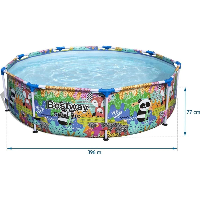 Басейн каркасний 4в1 Bestway 5612F Steel Pro 274 см