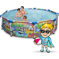 Басейн каркасний 4в1 Bestway 5612F Steel Pro 274 см